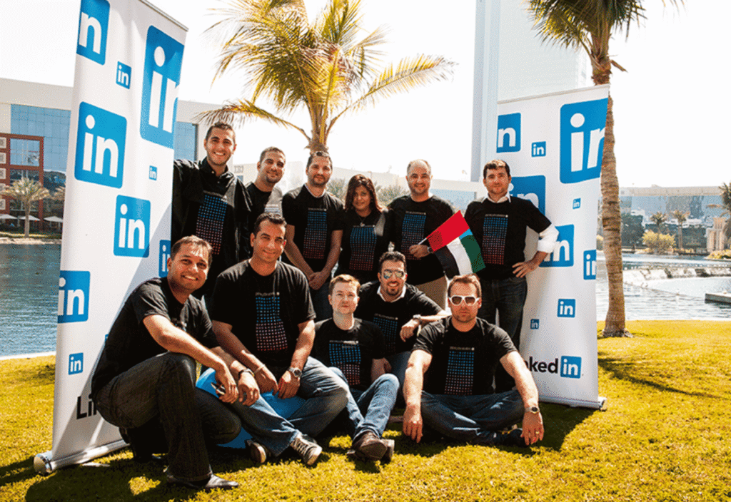 Linkedin Middle East team